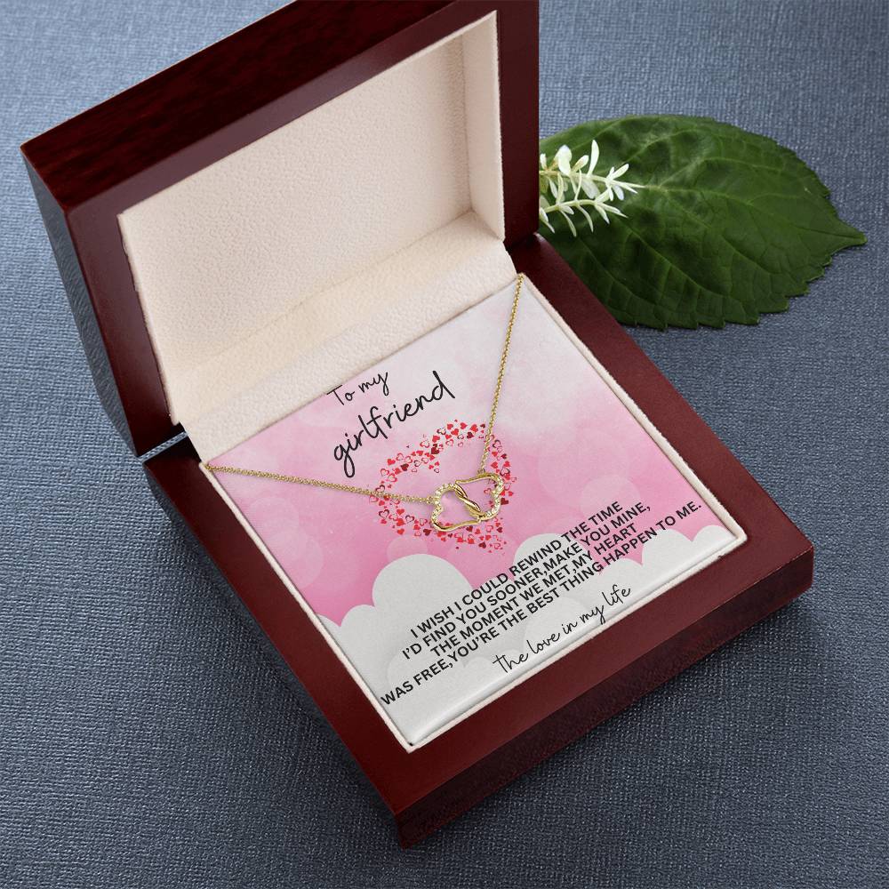 everlasting  love 10k   gold  beautifull necklace